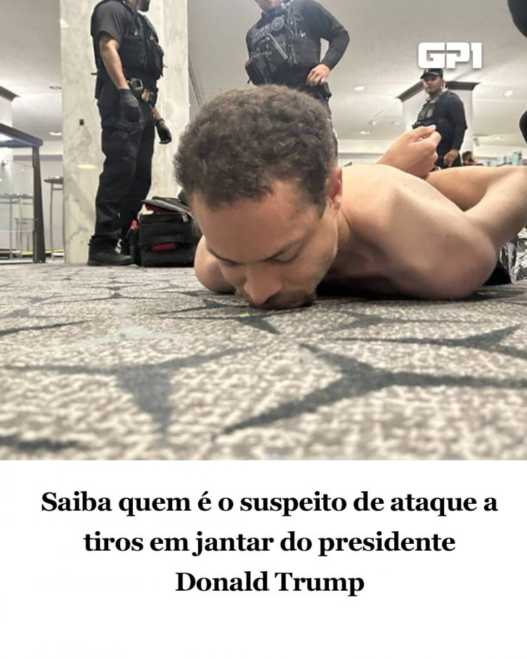 O homem detido após efetuar disparos durante o jantar dos Correspondentes da Casa Branca, nesse sábado