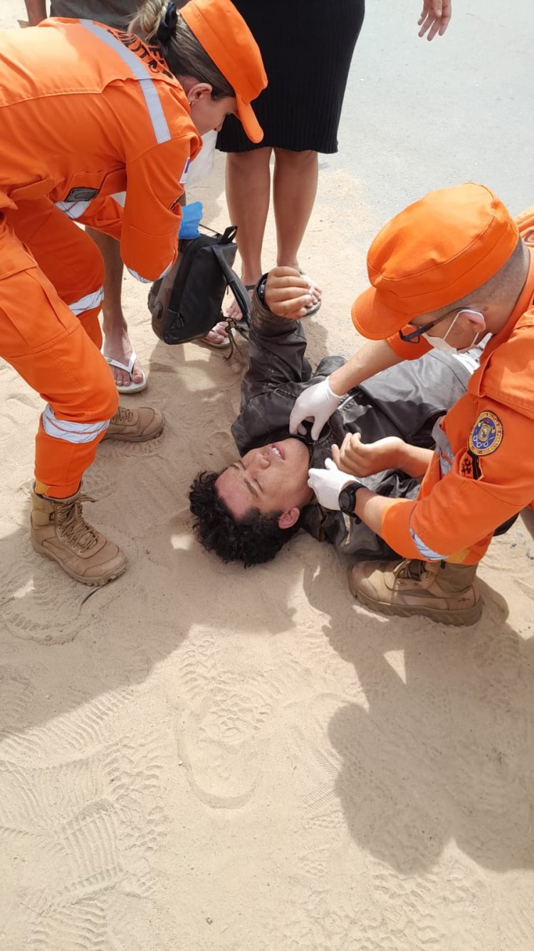 GRAVE ACIDENTE É REGISTRADO NA AV. HONORATO VIANA, EM PETROLINA 