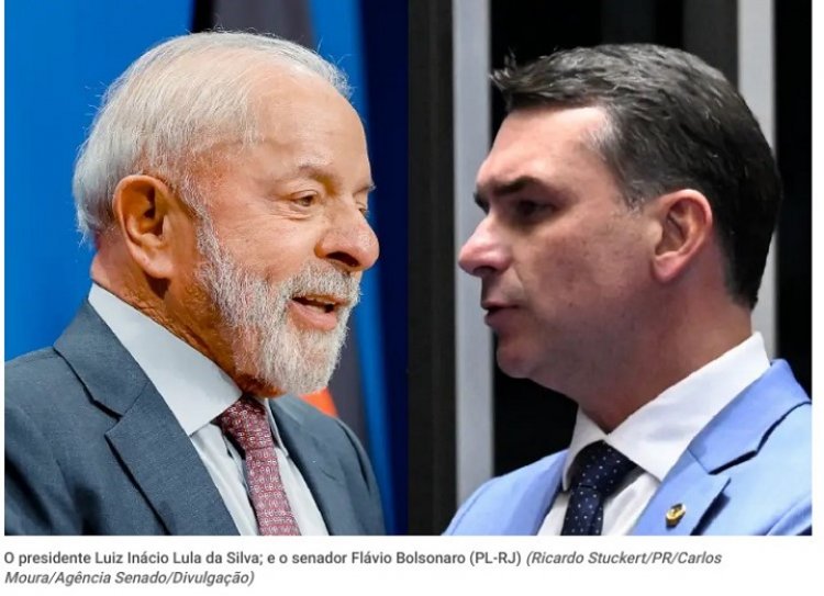 Pesquisa Atlas Intel/Bloomberg aponta queda de Flávio Bolsonaro e isola Lula na liderança. Veja os números