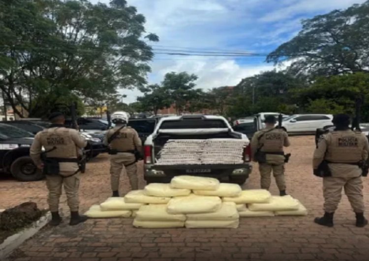 Material explosivo é apreendido em caminhonete na Bahia; suspeito transportava meia tonelada de nitrato de amônio