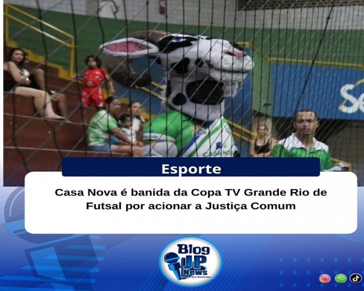 A Comissão Organizadora da 28ª edição da Copa TV Grande Rio de Futsal decidiu desligar a Seleção de Casa Nova e todos os seus dirigentes da competição