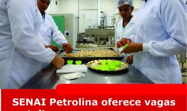 SENAI Petrolina oferece vagas gratuitas para novos cursos em junho