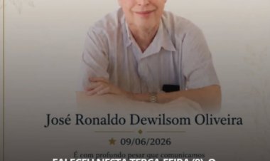 Morreu nesta terça-feira (9), o médico juazeirense José Ronaldo Dewilson Oliveira. Durante anos, o médico atuou no Hospital Promatre e em outras instituições de saúde de Juazeiro e Petrolina