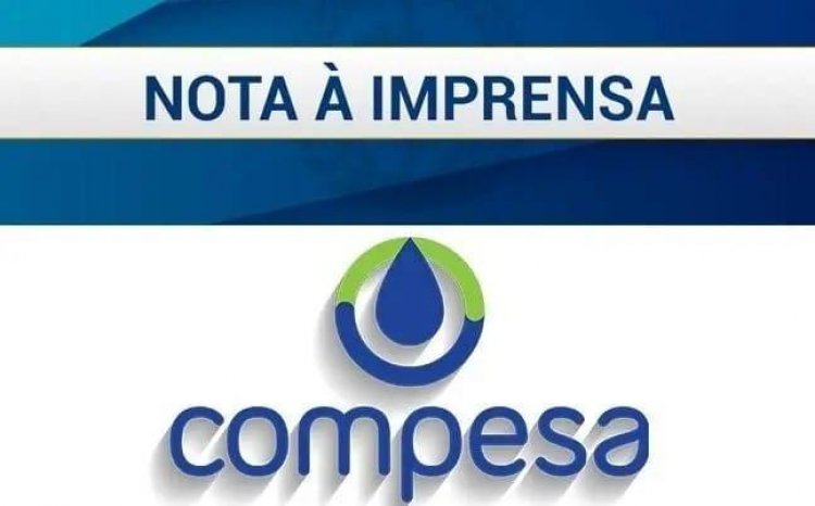 Em nota, Compesa diz que terá parada no sistema de abastecimento de água em Lagoa Grande e Izacolândia na terça (02/06)